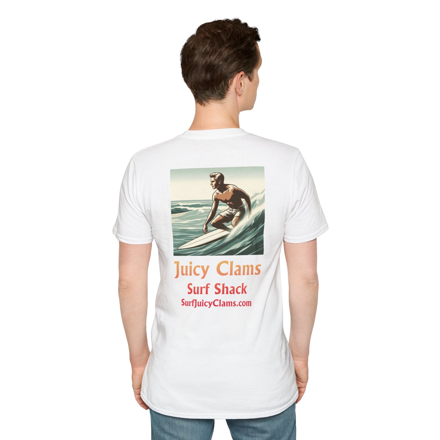 Juicy Clams Vintage Unisex T-Shirt (V044)