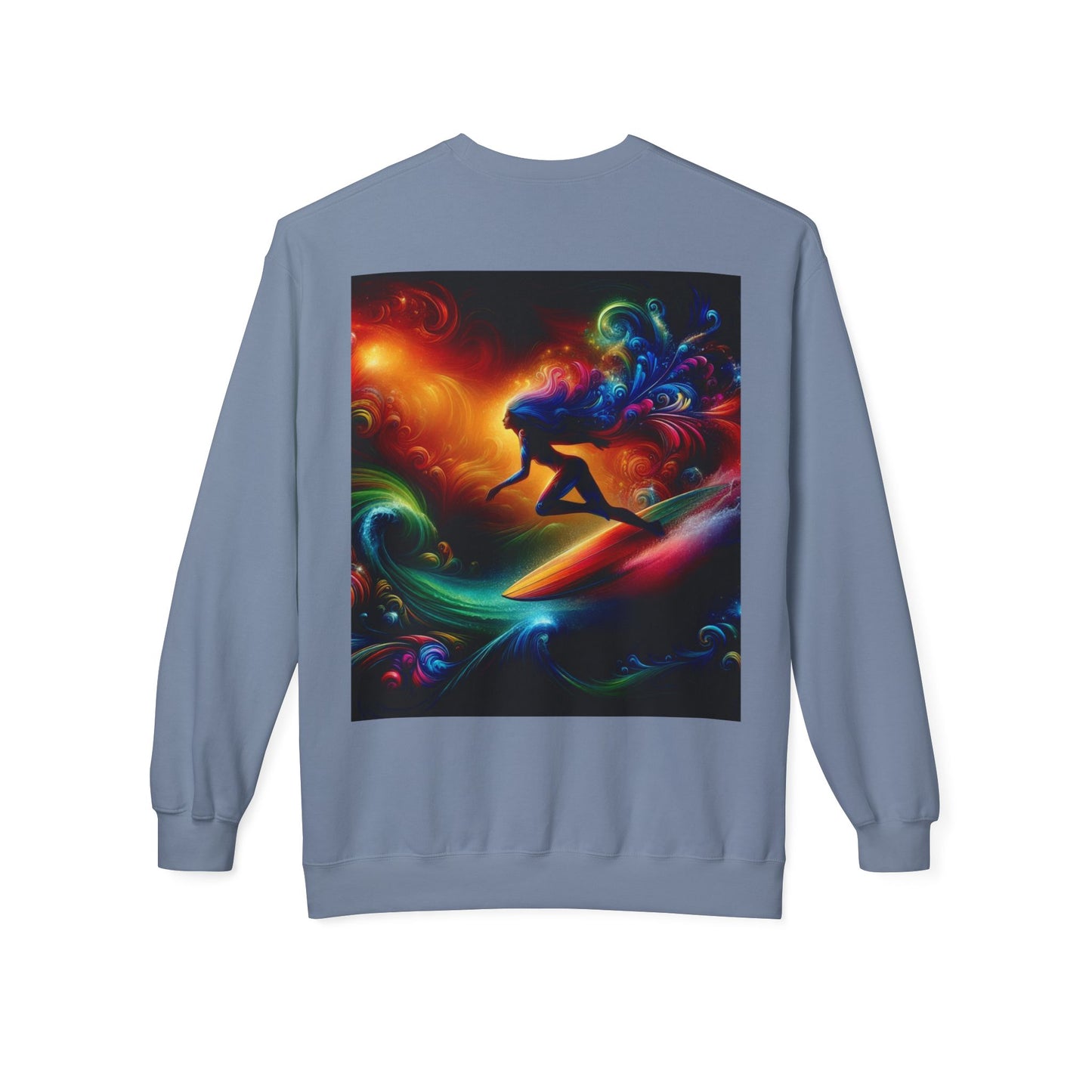 Juicy Clams Unisex Midweight Fleece Crewneck Sweatshirt (D011)