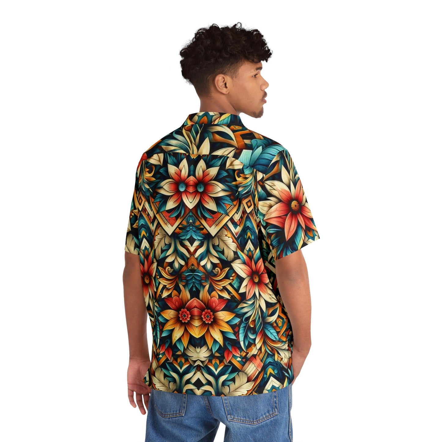Juicy Clams Men's Hawaiian Shirt (H164)