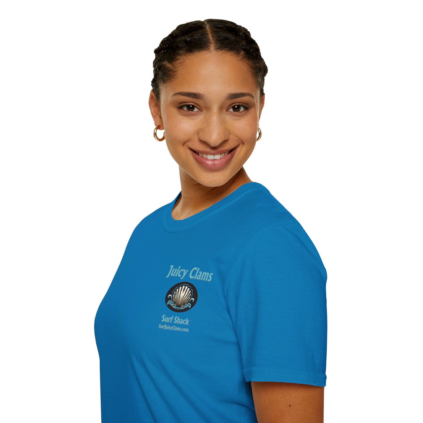 Juicy Clams Unisex Logo T-Shirt (L003)