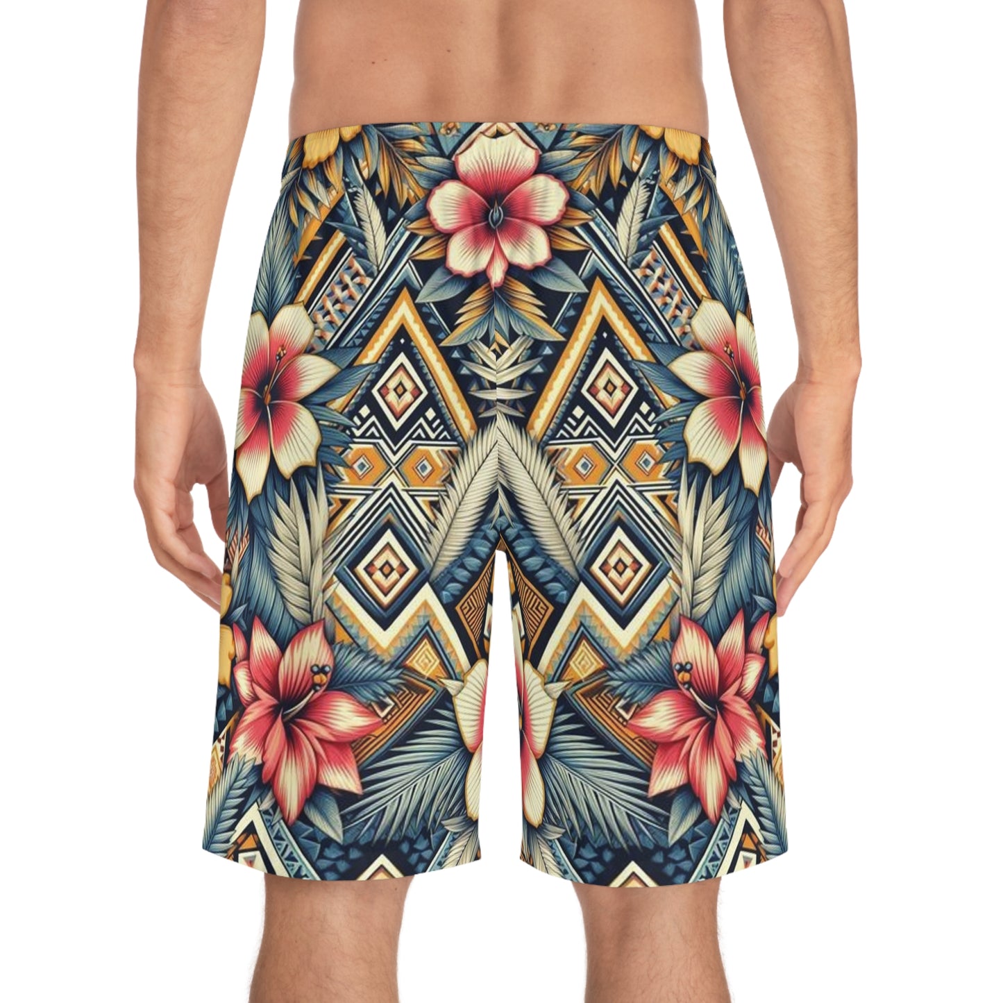 Juicy Clams Men's Board Shorts (1014)