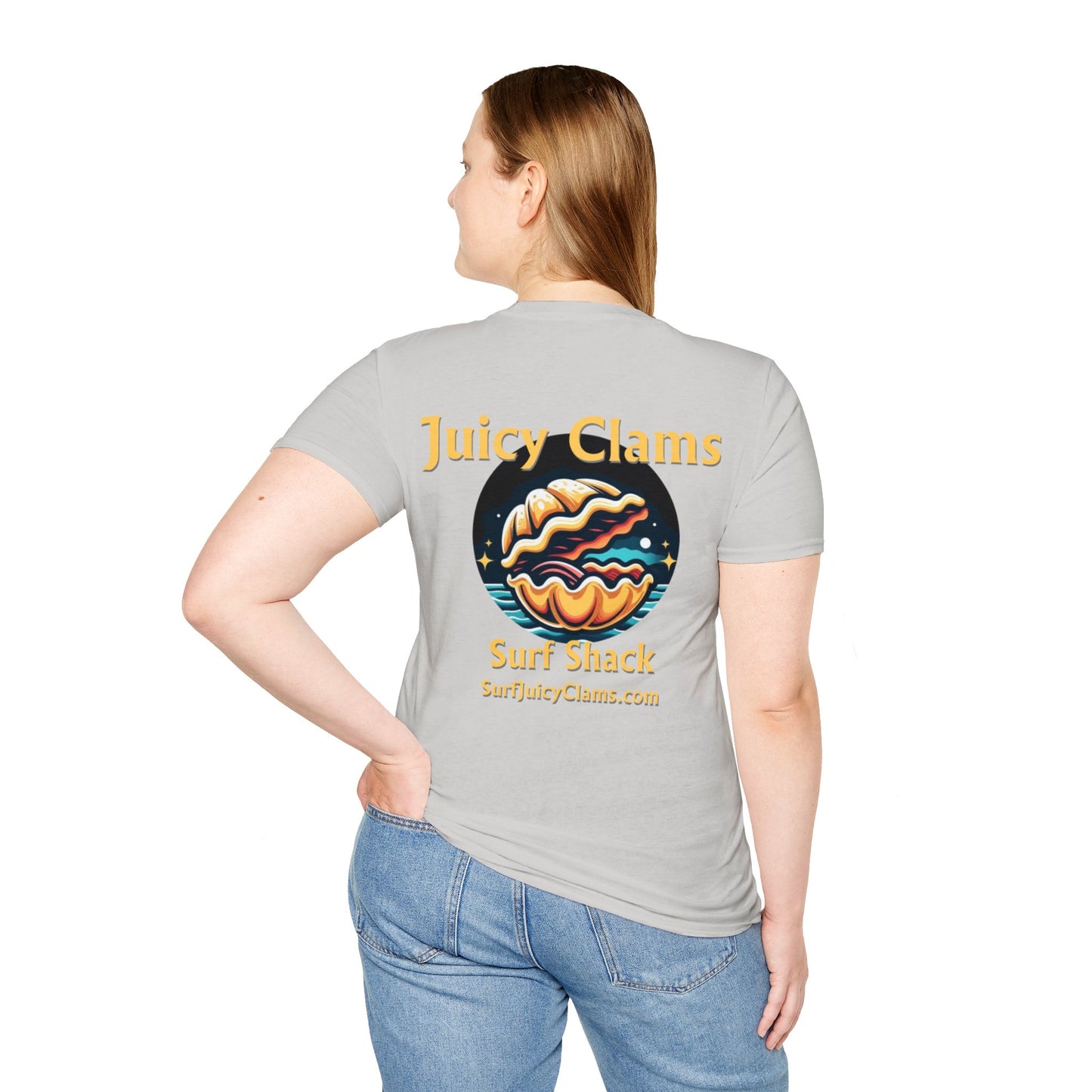 Juicy Clams Unisex Logo T-Shirt (L008)