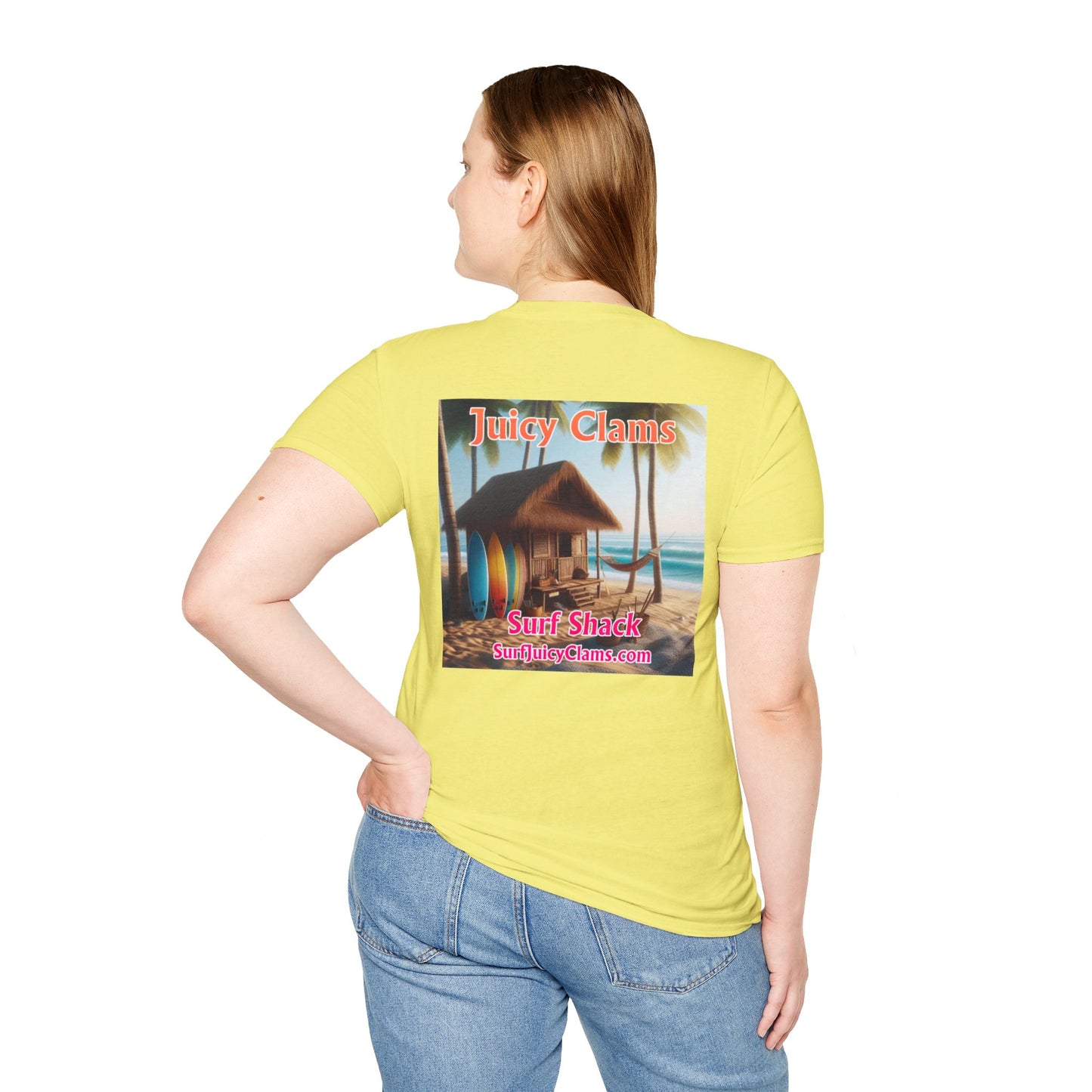 Juicy Clams Unisex Logo T-Shirt (S004)