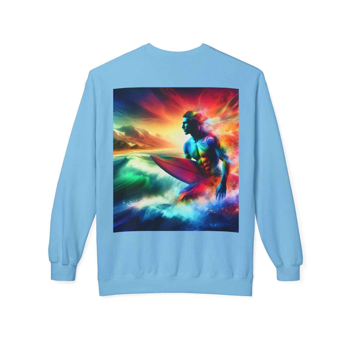 Juicy Clams Unisex Midweight Fleece Crewneck Sweatshirt (D002)