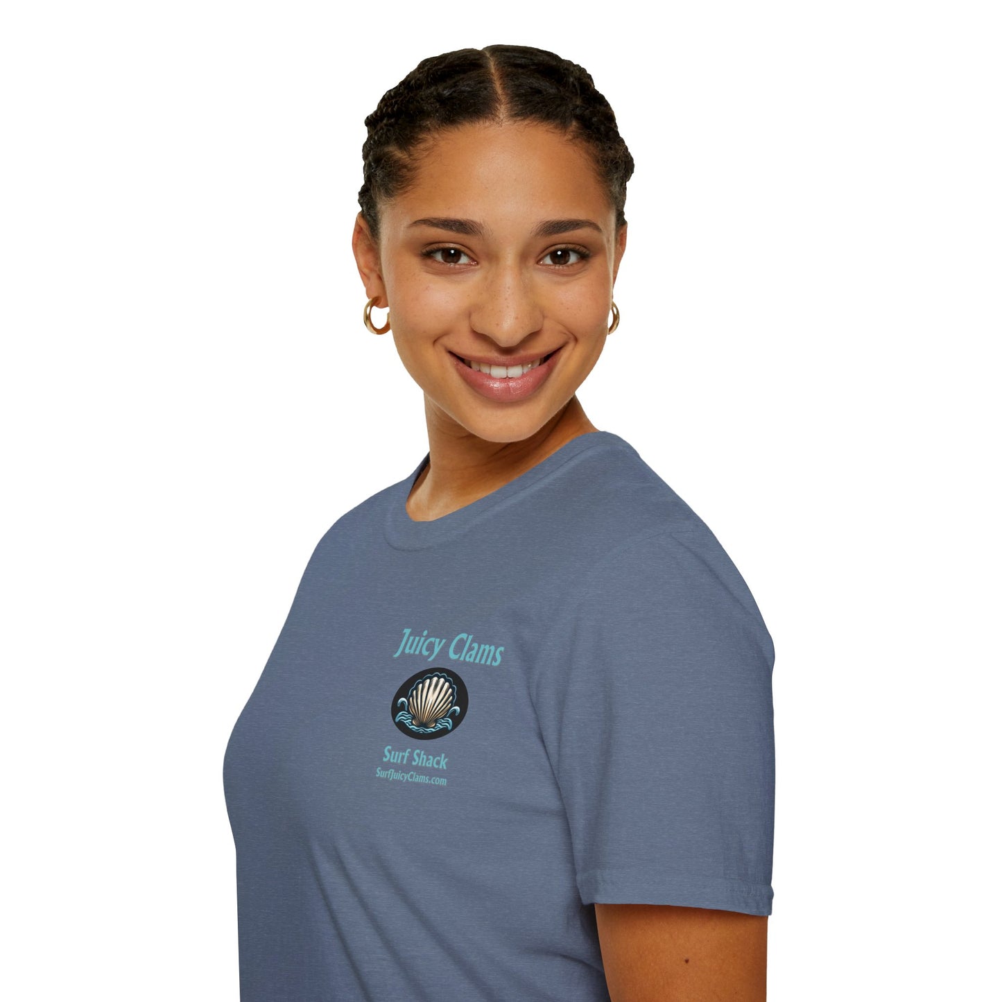 Juicy Clams Unisex Logo T-Shirt (L003)