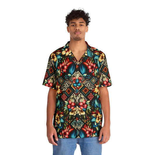 Juicy Clams Men's Hawaiian Shirt (1152)