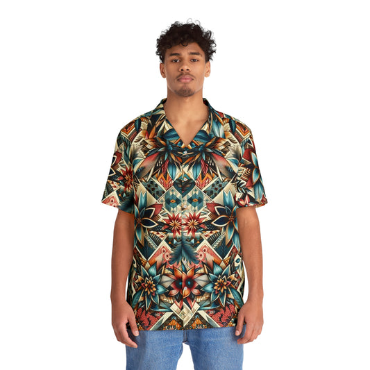 Juicy Clams Men's Hawaiian Shirt (1123)