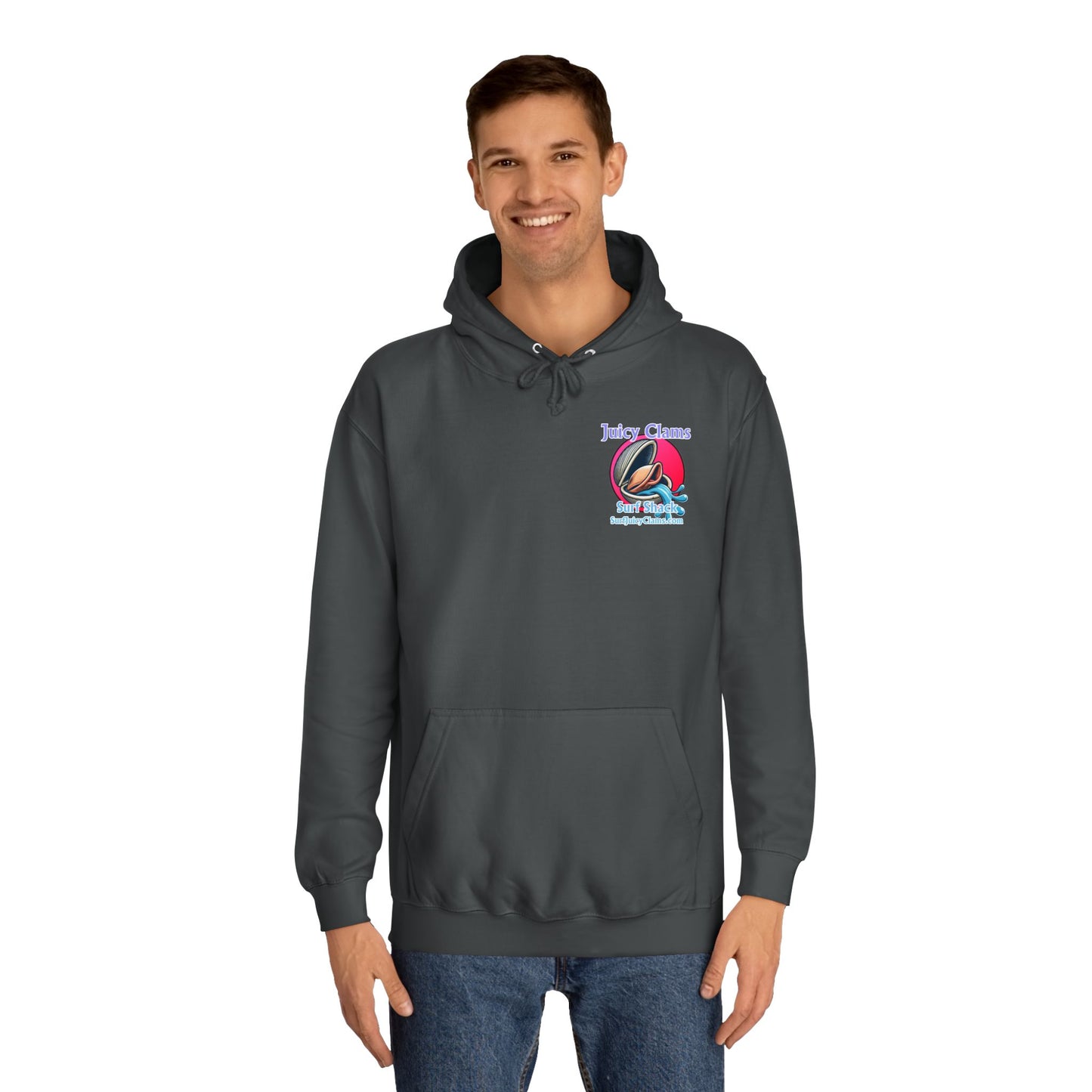 Juicy Clams Unisex College Hoodie (A007)