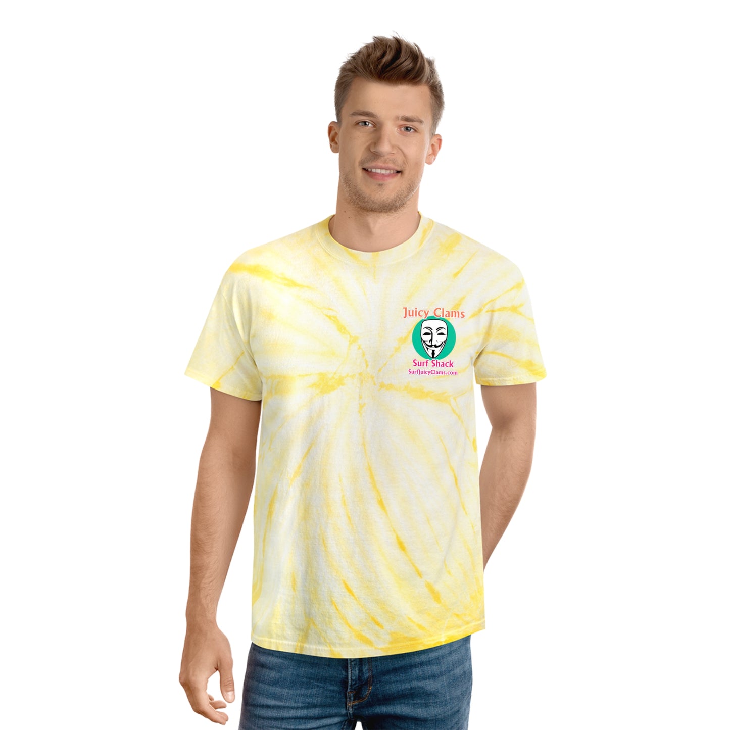 Juicy Clams Tie-Dye Cyclone Tee (L030)