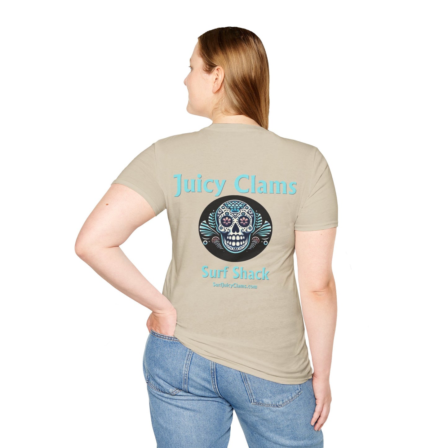 Juicy Clams Unisex Logo T-Shirt (L006)