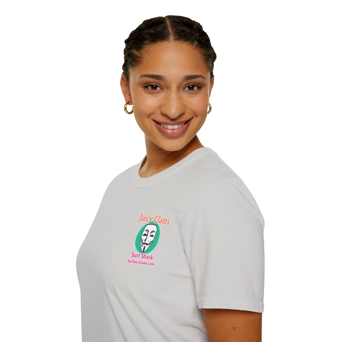 Juicy Clams Unisex Logo T-Shirt (L030)