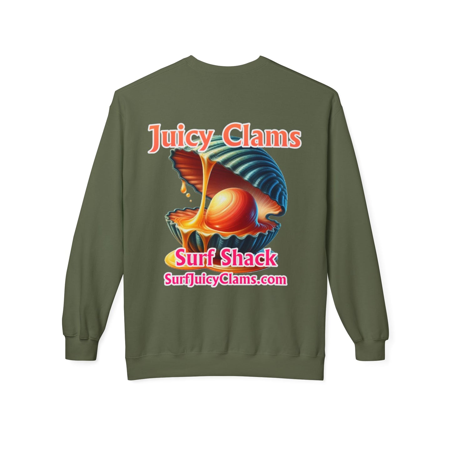 Juicy Clams Unisex Midweight Sweatshirt (L027)