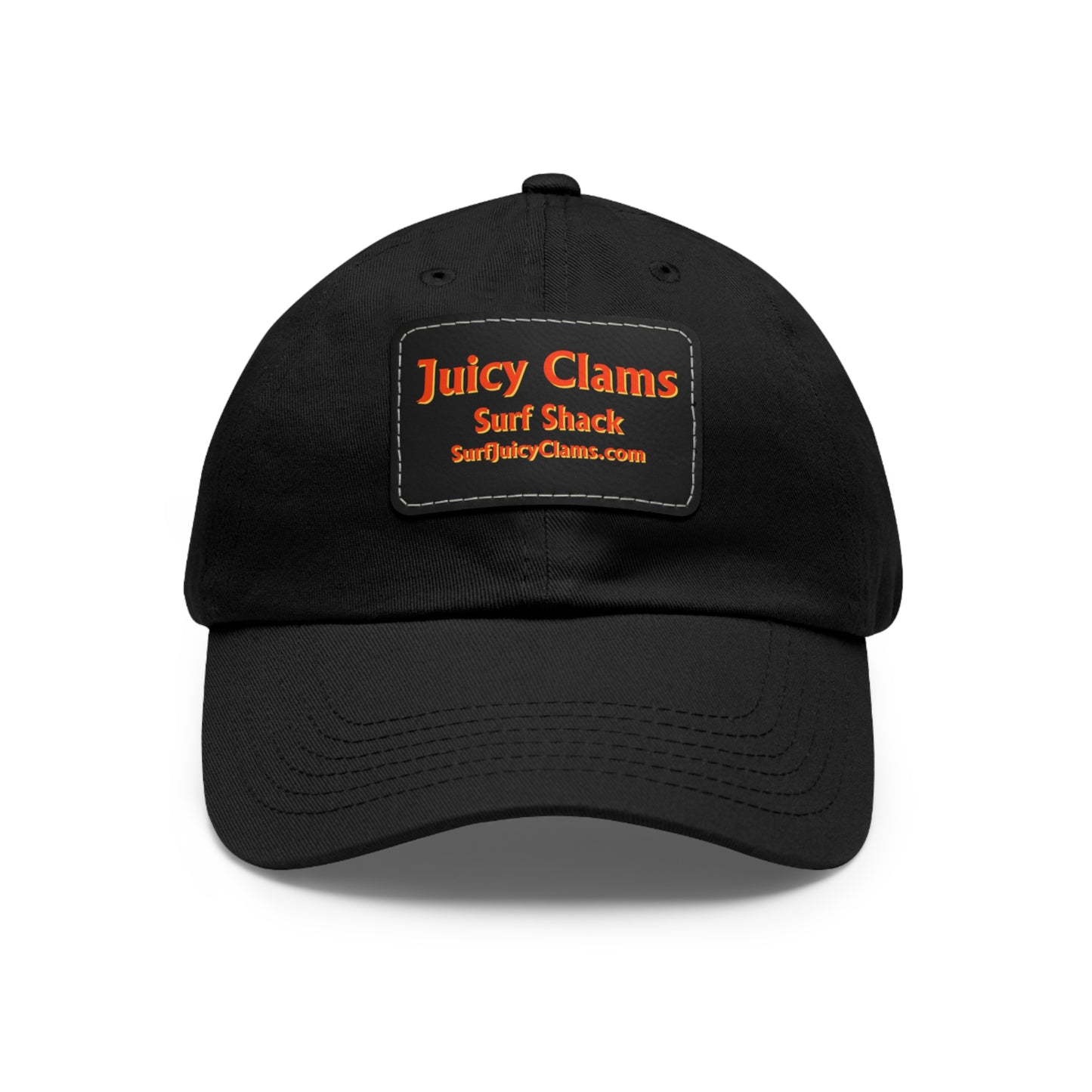 Juicy Clams Ball Cap with Black Patch