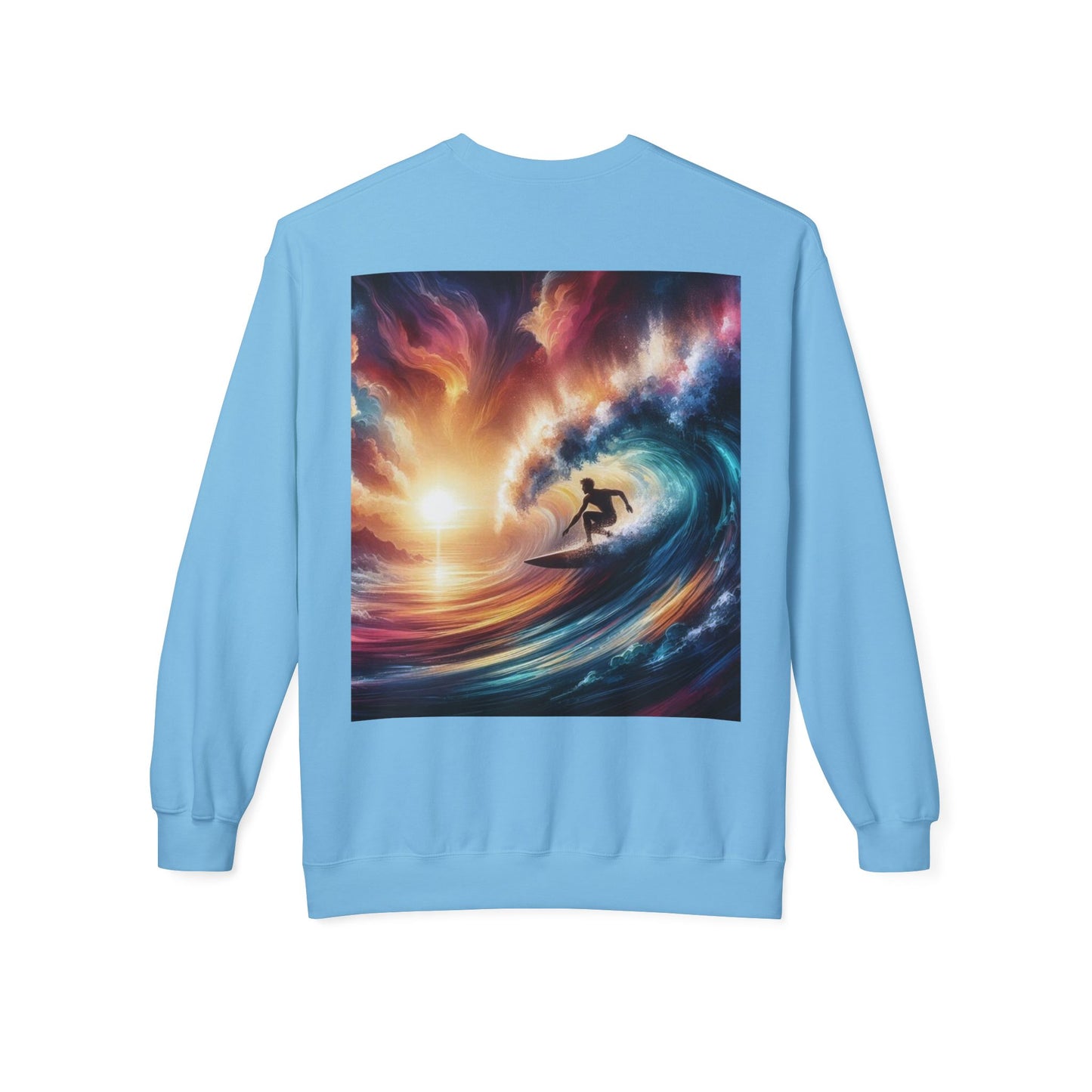 Juicy Clams Unisex Midweight Fleece Crewneck Sweatshirt (V039)