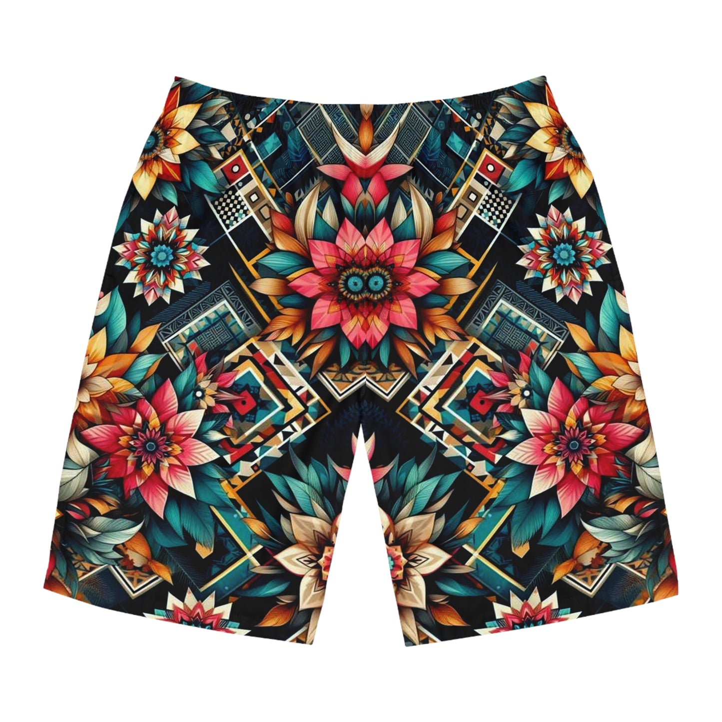 Juicy Clams Men's Board Shorts (H065)