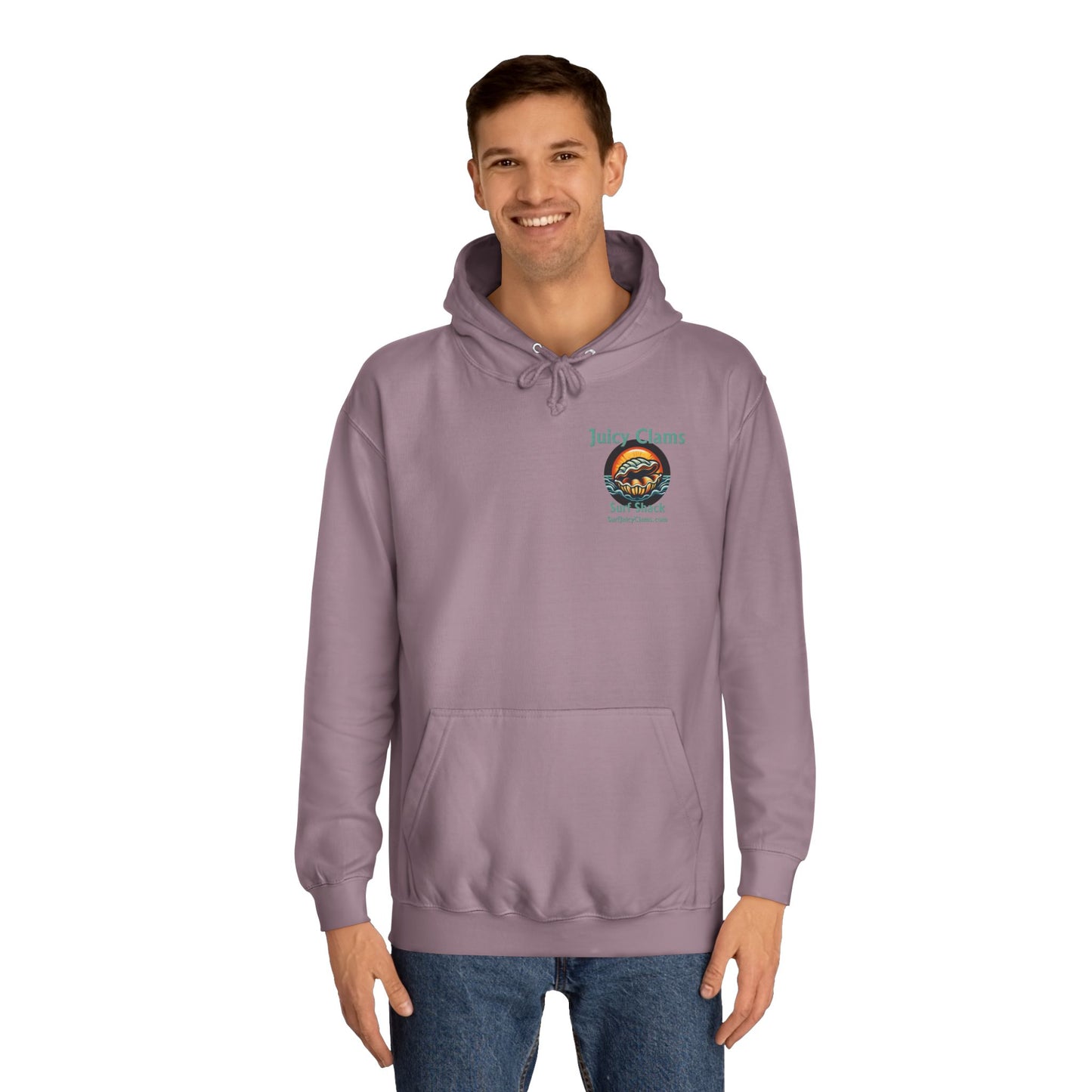 Juicy Clams Unisex College Hoodie (L002)