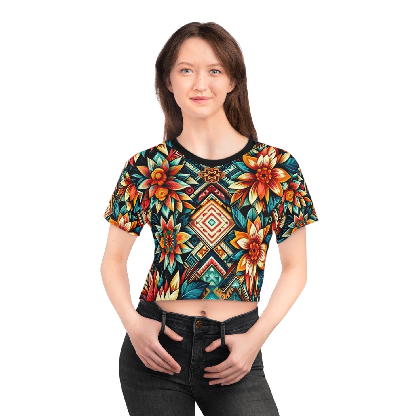 Juicy Clams Crop Top Tee (H071)