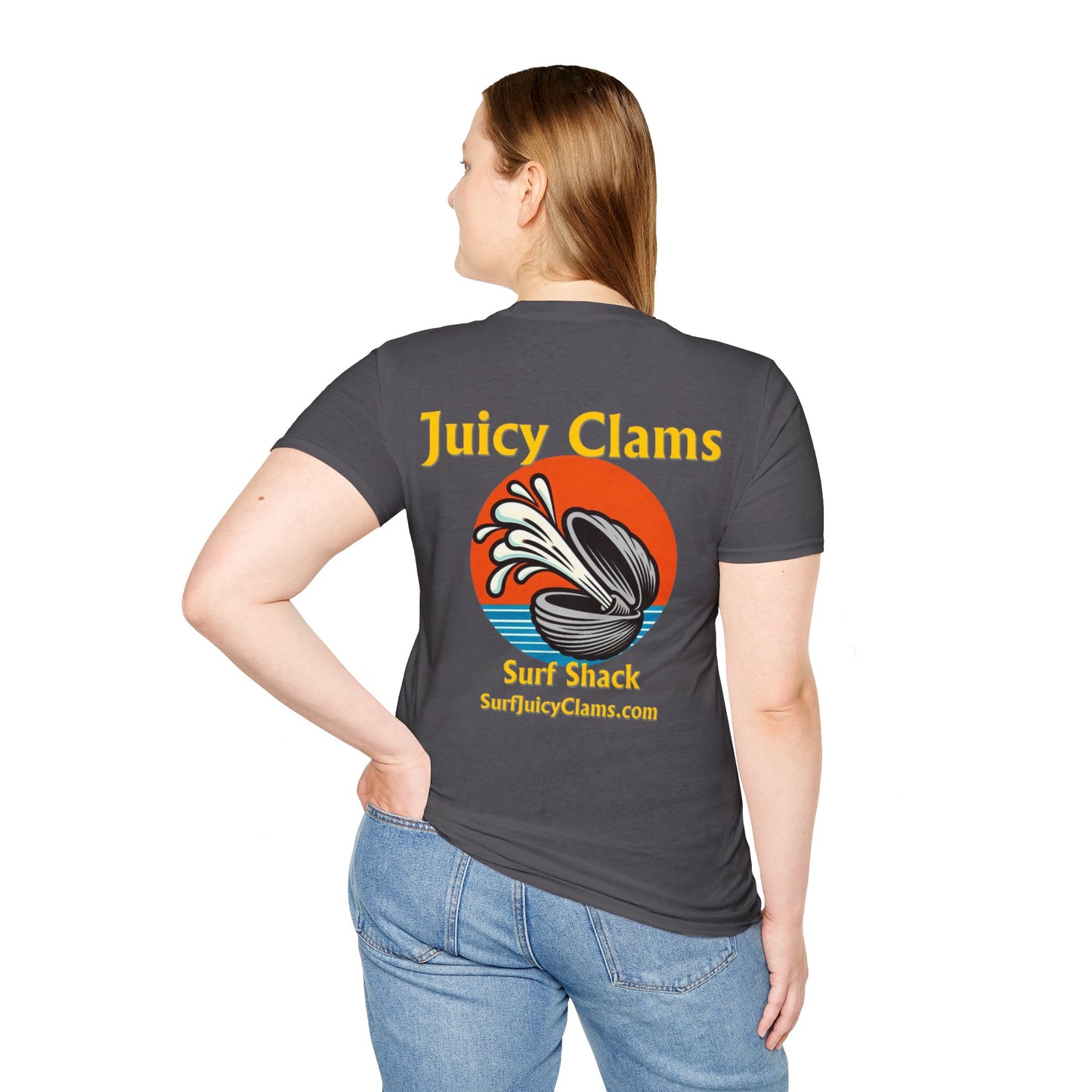 Juicy Clams Unisex Logo T-Shirt (L005)