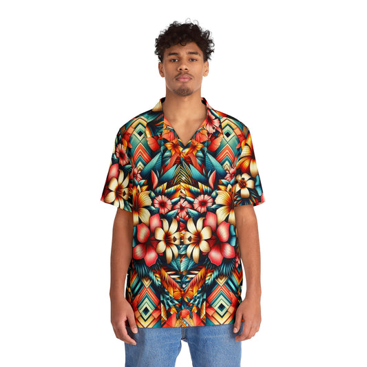 Juicy Clams Men's Hawaiian Shirt (1116)