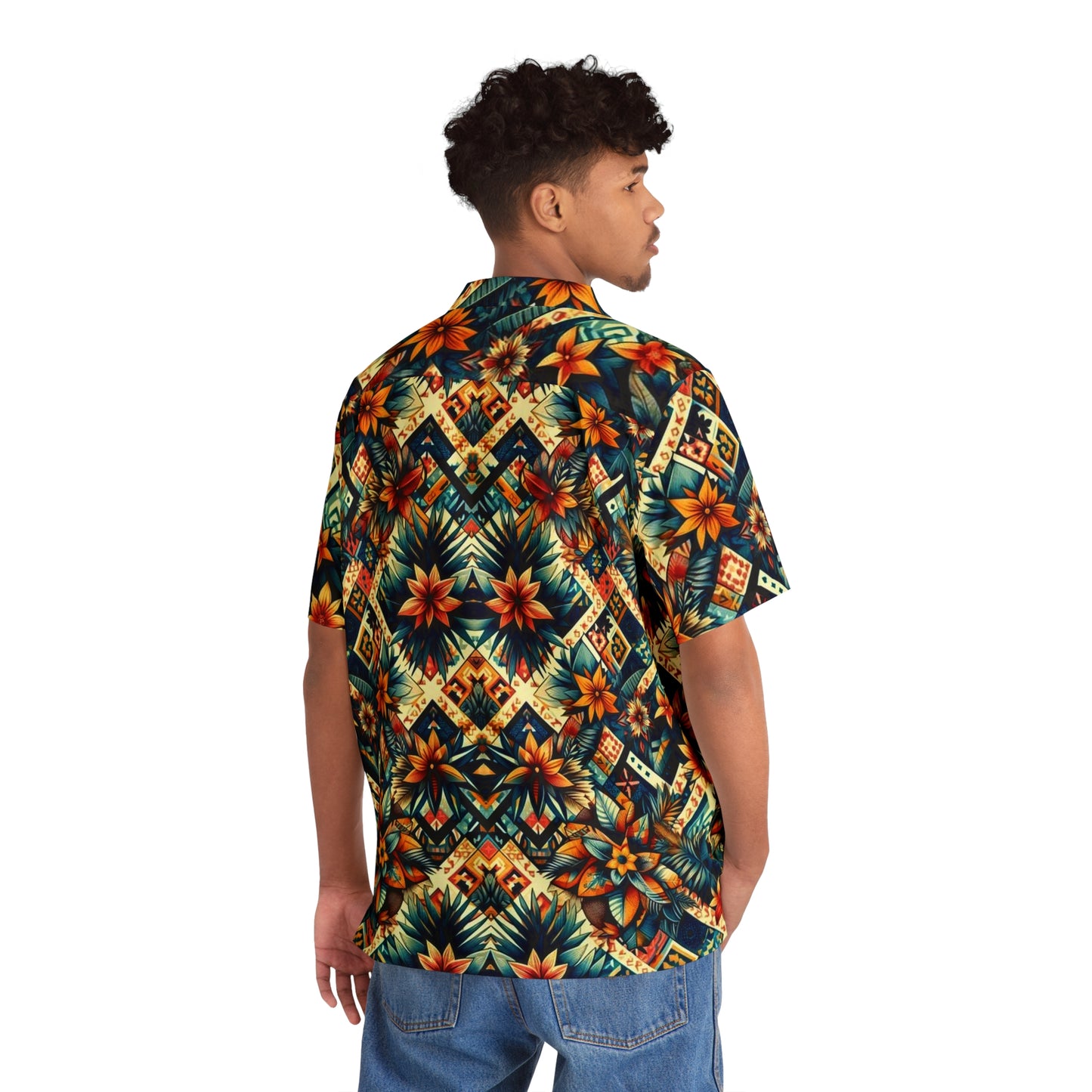 Juicy Clams Men's Hawaiian Shirt (H019)