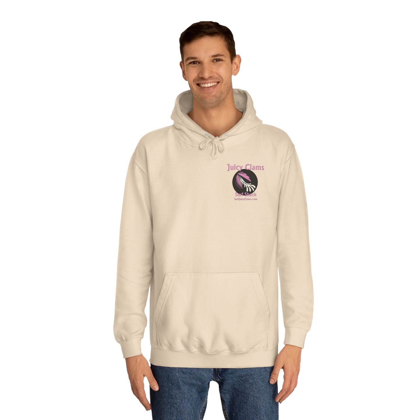 Juicy Clams Unisex College Hoodie (L001)