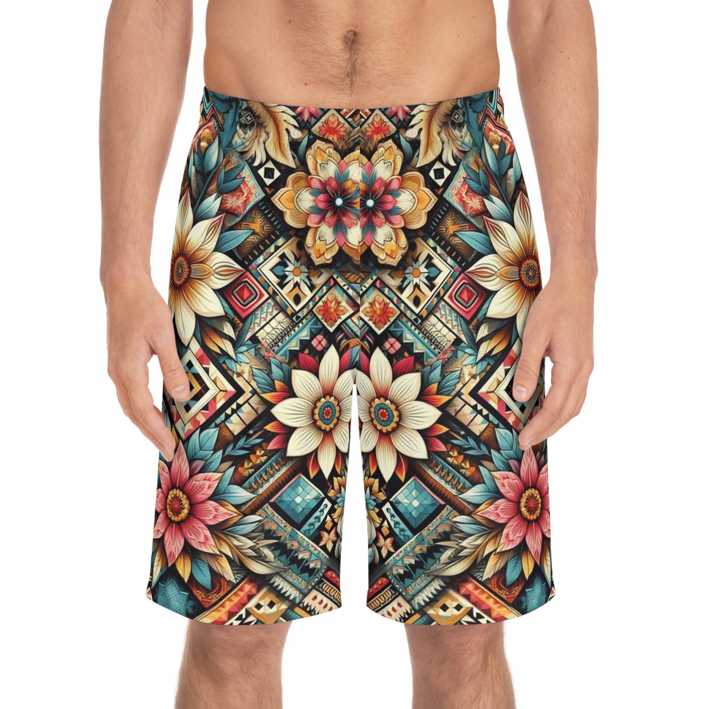 Juicy Clams Men's Board Shorts (1159)