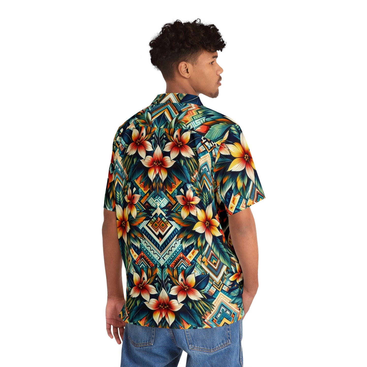 Juicy Clams Men's Hawaiian Shirt (H076)