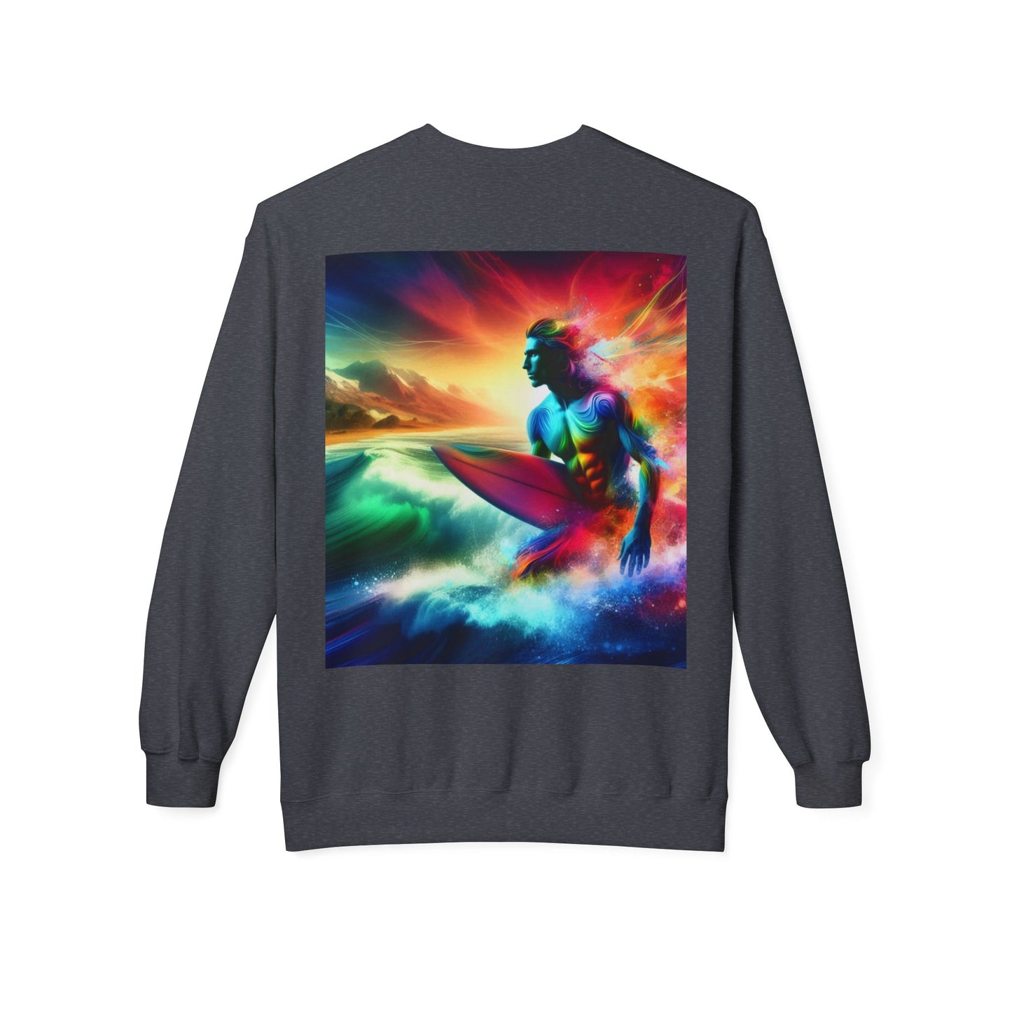 Juicy Clams Unisex Midweight Fleece Crewneck Sweatshirt (D002)