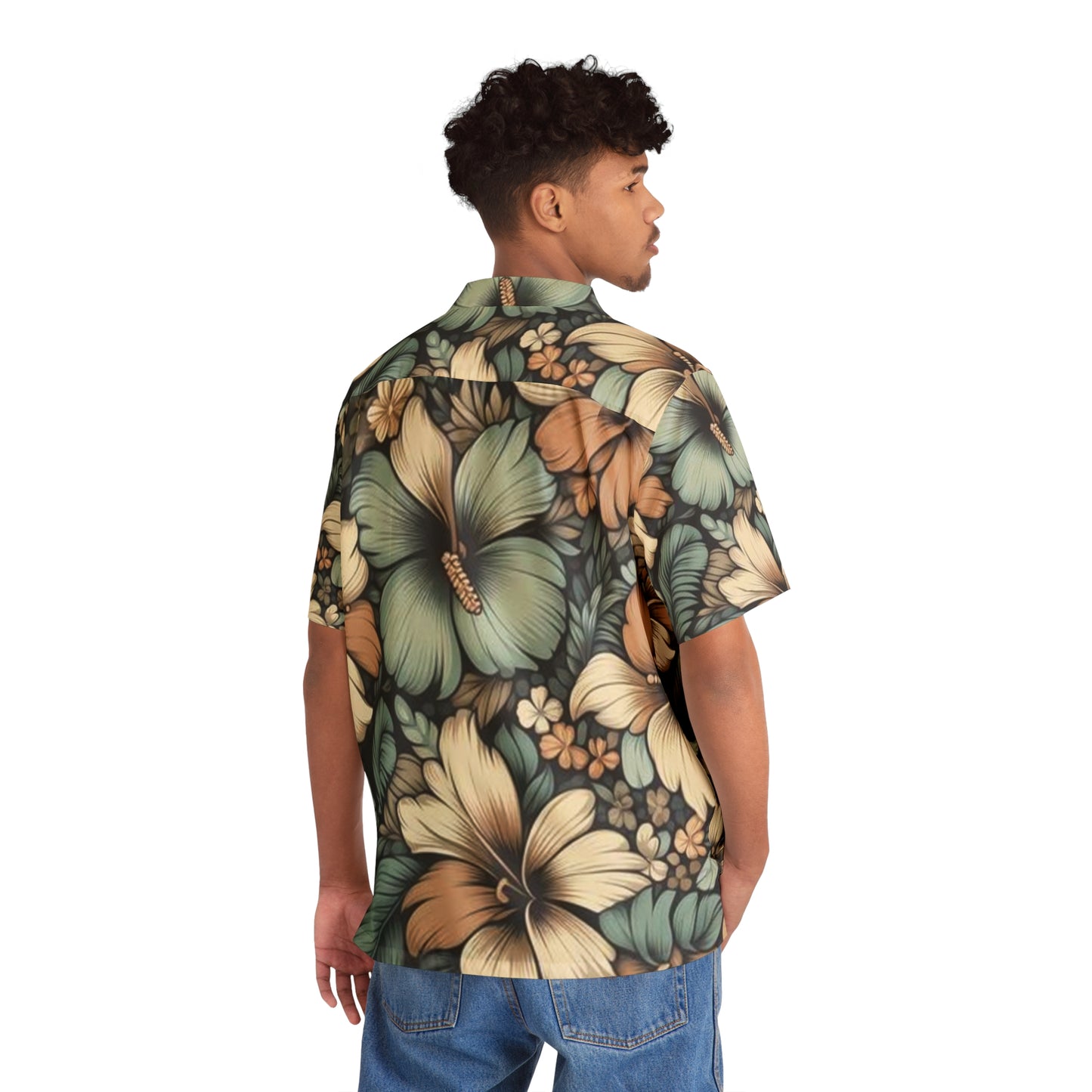 Juicy Clams Men's Hawaiian Shirt (1101)