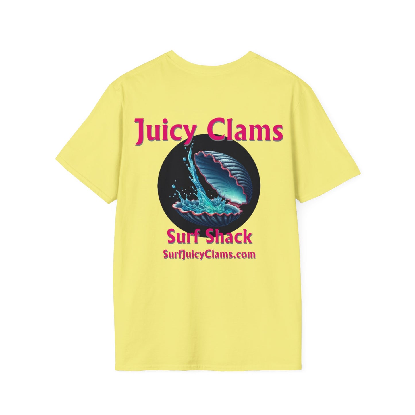 Juicy Clams Unisex Logo T-Shirt (L010)