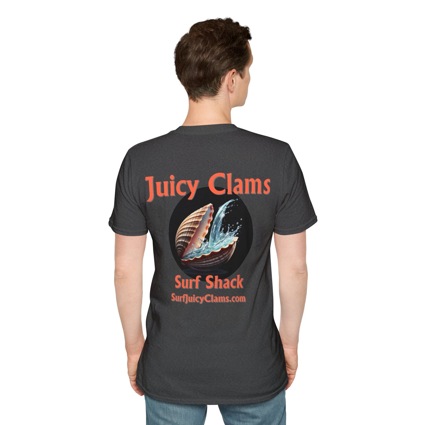 Juicy Clams Unisex Logo T-Shirt (L007)