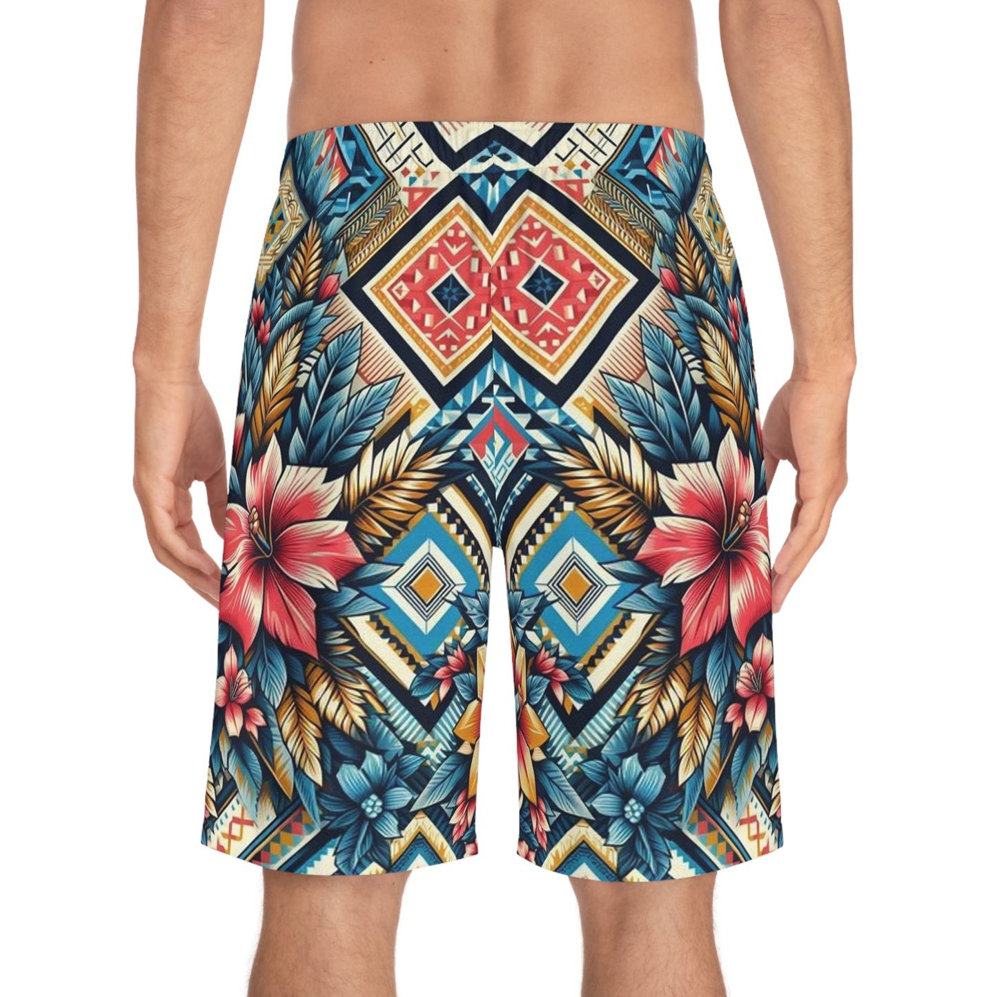 Juicy Clams Men's Board Shorts (1001)