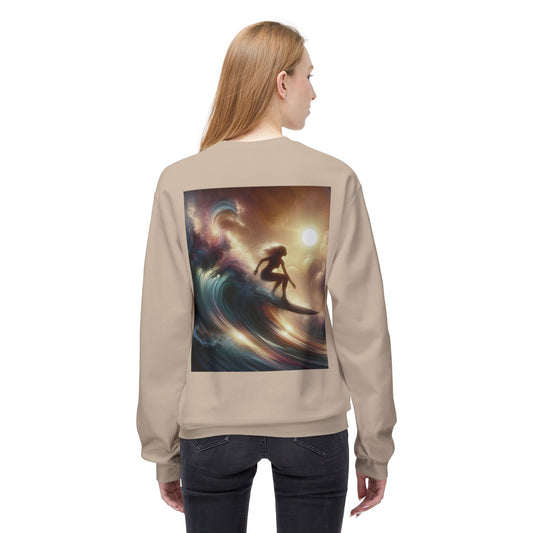 Juicy Clams Unisex Midweight Fleece Crewneck Sweatshirt (V038)