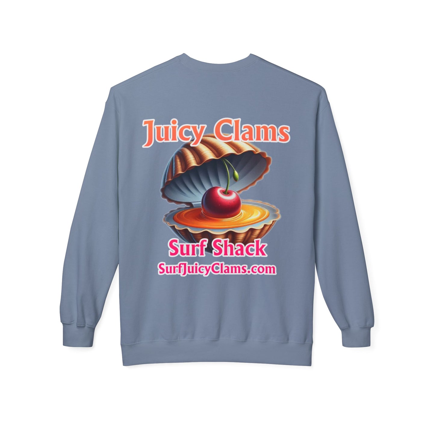 Juicy Clams Unisex Midweight Sweatshirt (A025)