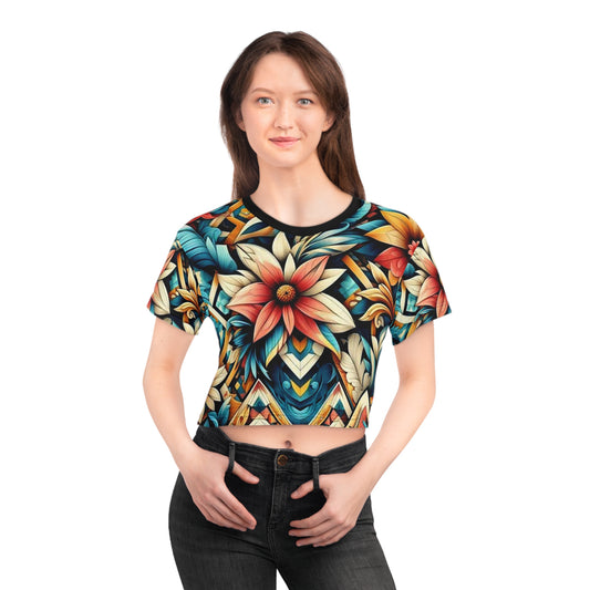 Juicy Clams Crop Top Tee (H164)