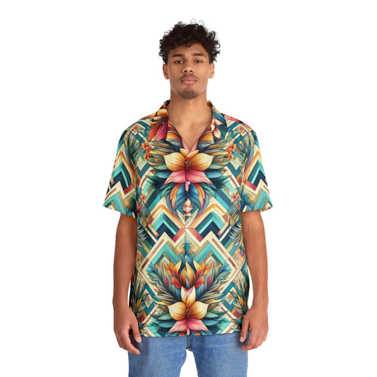 Juicy Clams Men's Hawaiian Shirt (1016)