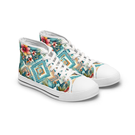 Juicy Clams Women's High Top Sneakers (1020)
