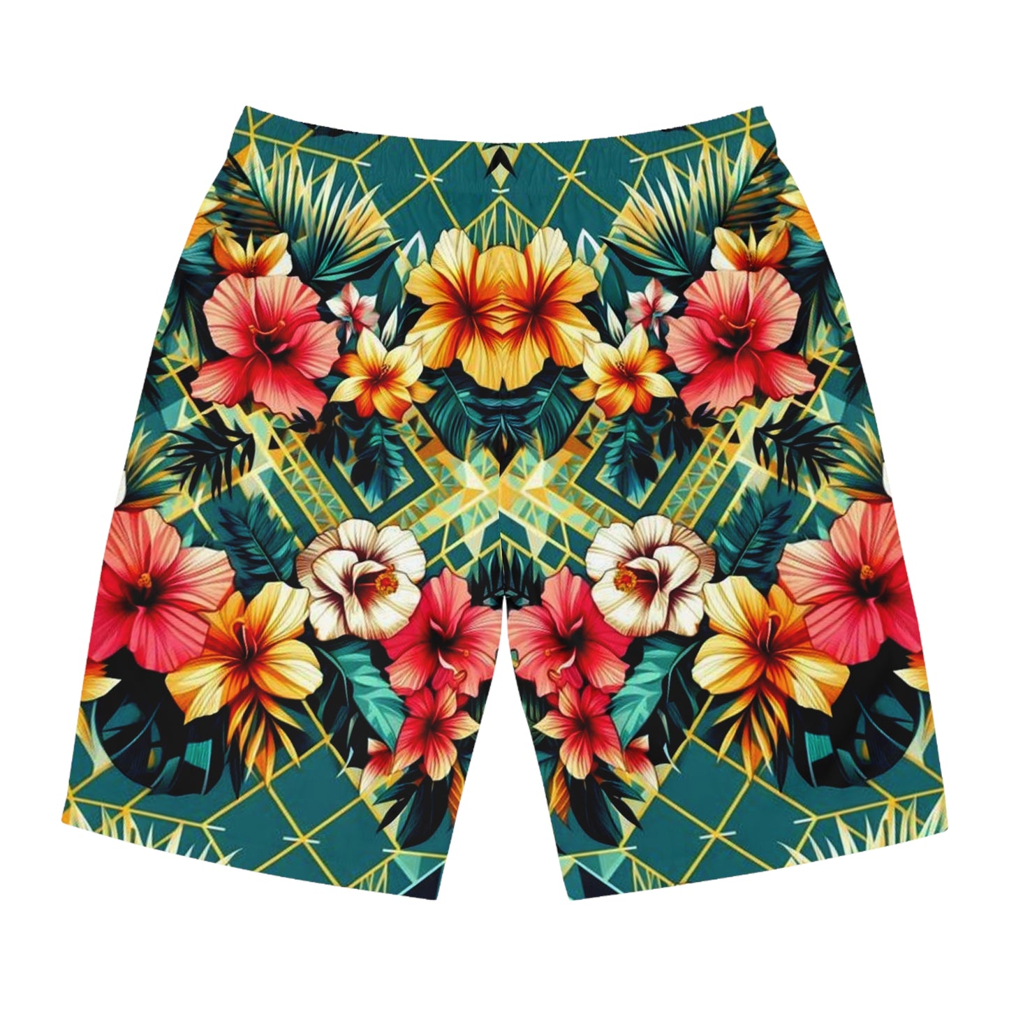 Juicy Clams Men's Board Shorts (H059)