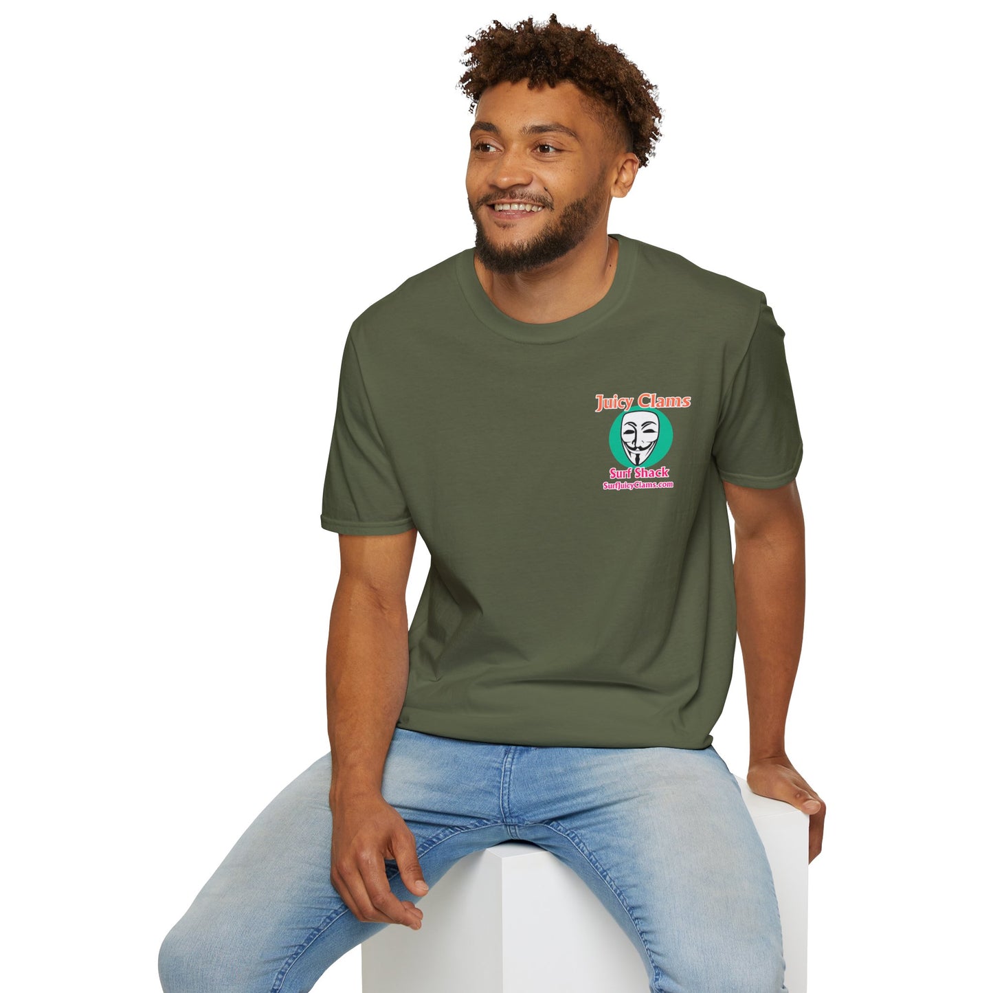 Juicy Clams Unisex Logo T-Shirt (L030)