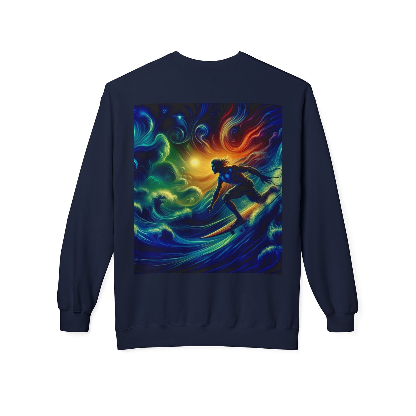 Juicy Clams Unisex Midweight Fleece Crewneck Sweatshirt (D028)