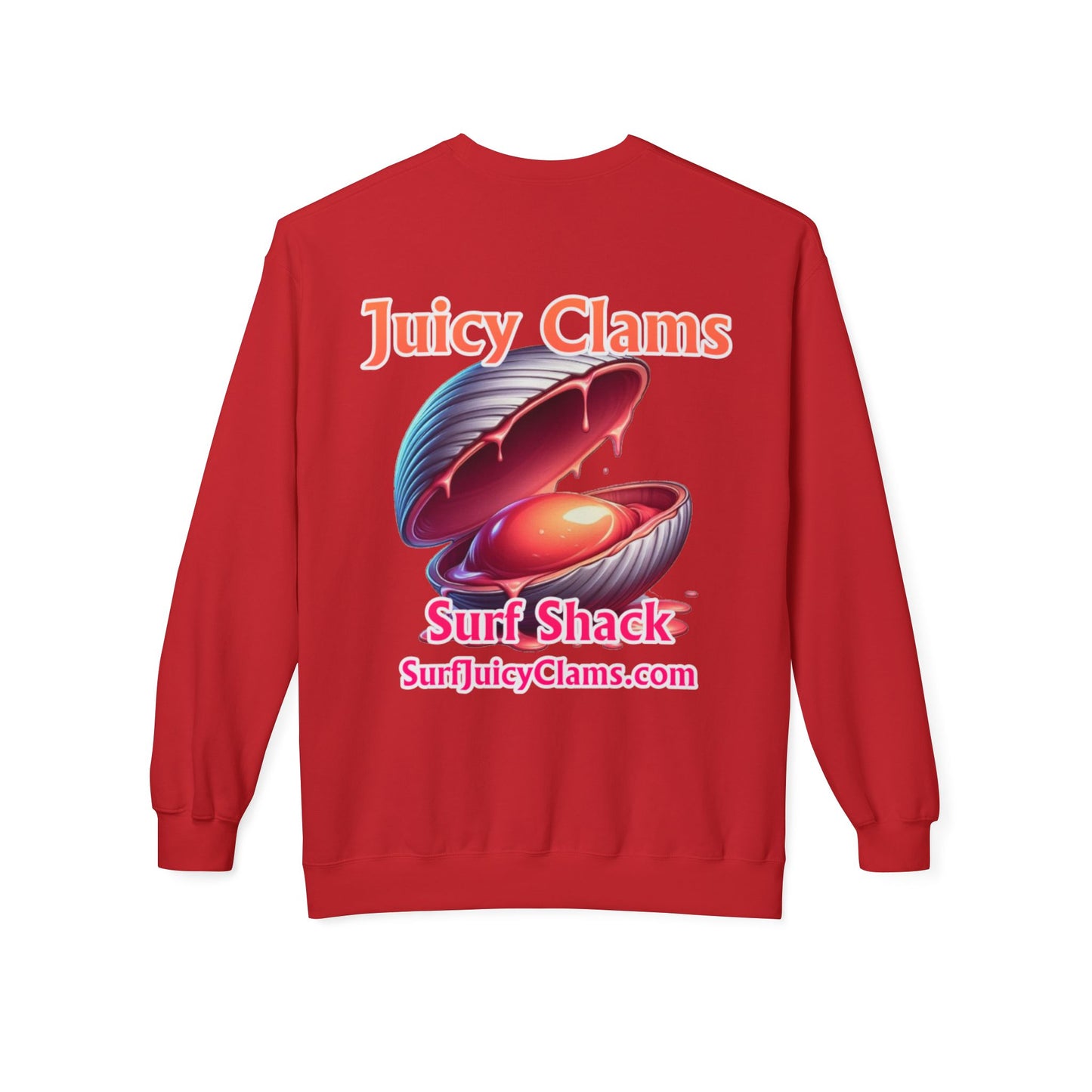 Juicy Clams Unisex Midweight Sweatshirt (A023)