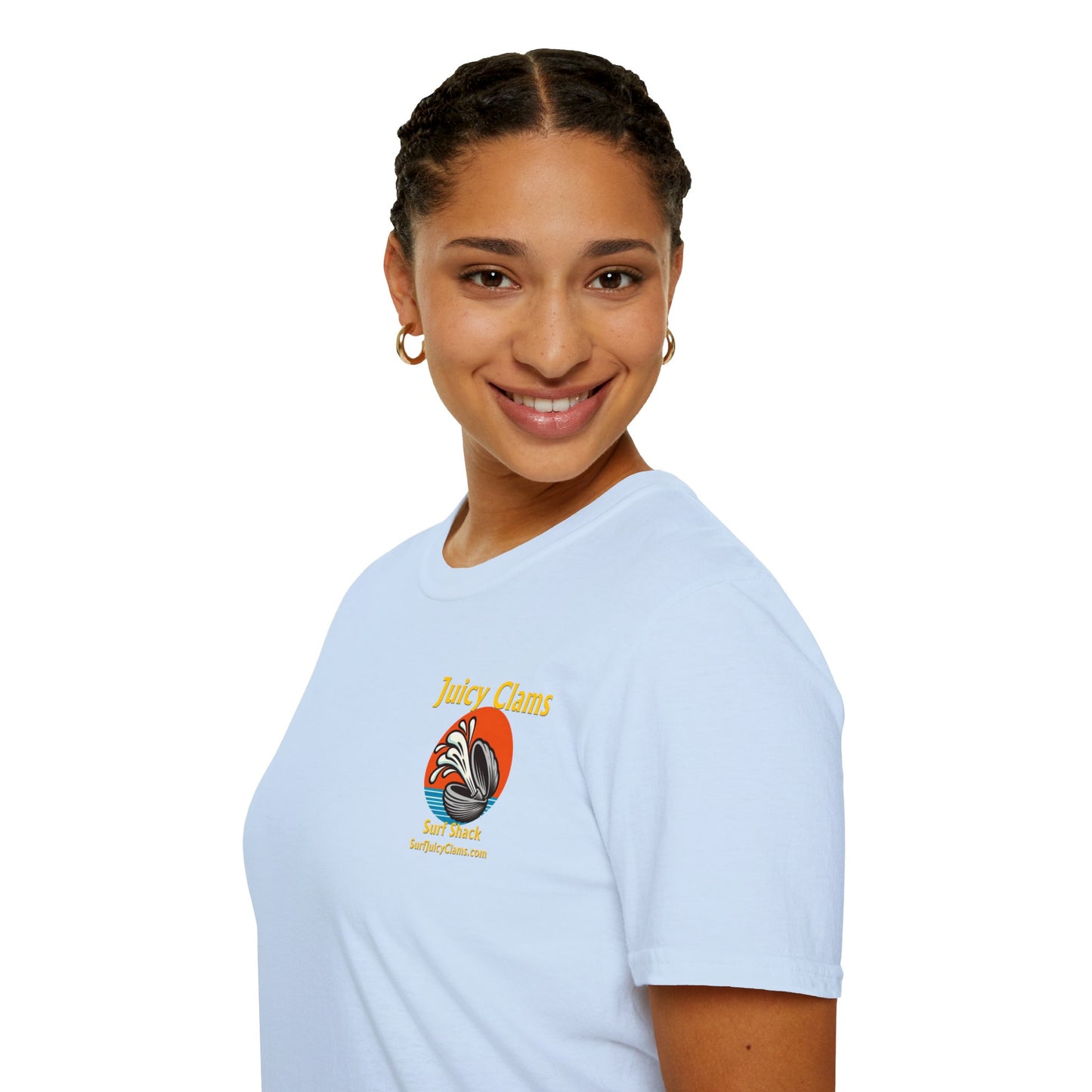 Juicy Clams Unisex Logo T-Shirt (L005)