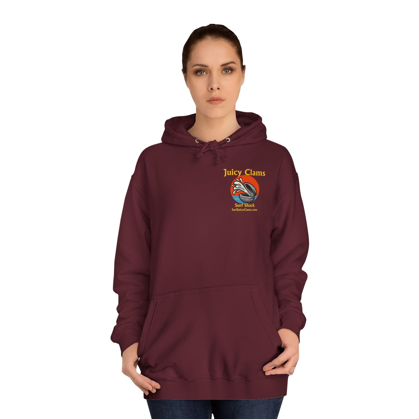 Juicy Clams Unisex College Hoodie (L005)