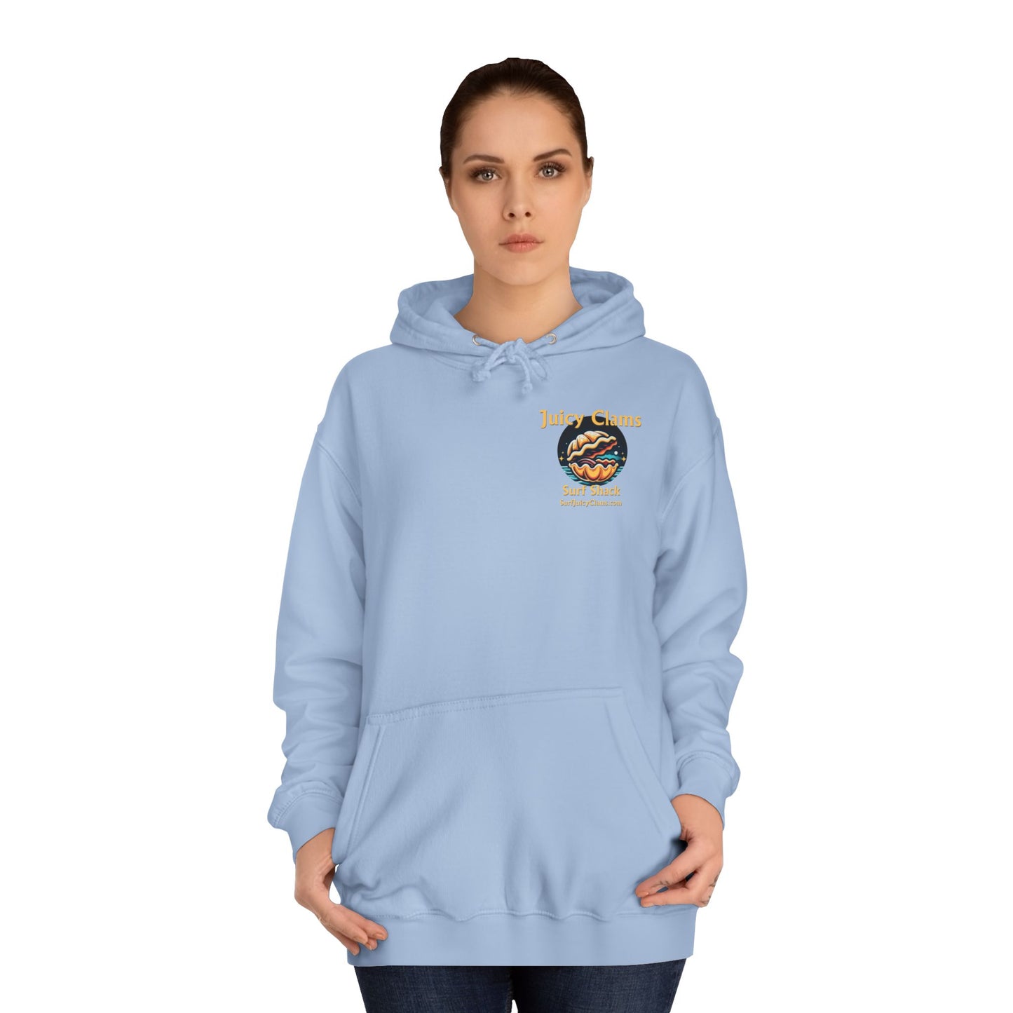 Juicy Clams Unisex College Hoodie (L008)