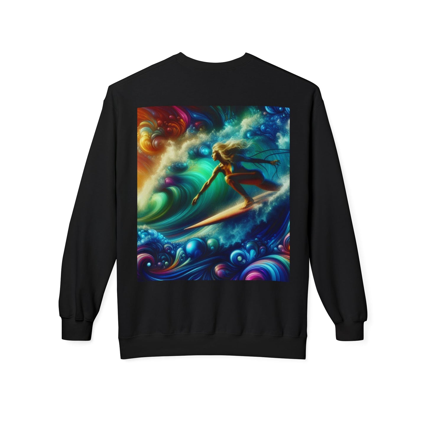 Juicy Clams Unisex Midweight Fleece Crewneck Sweatshirt (D010)