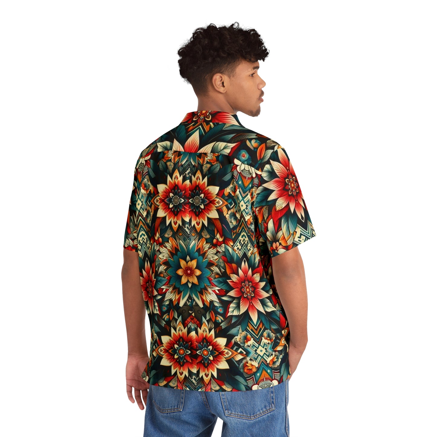 Juicy Clams Men's Hawaiian Shirt (H024)