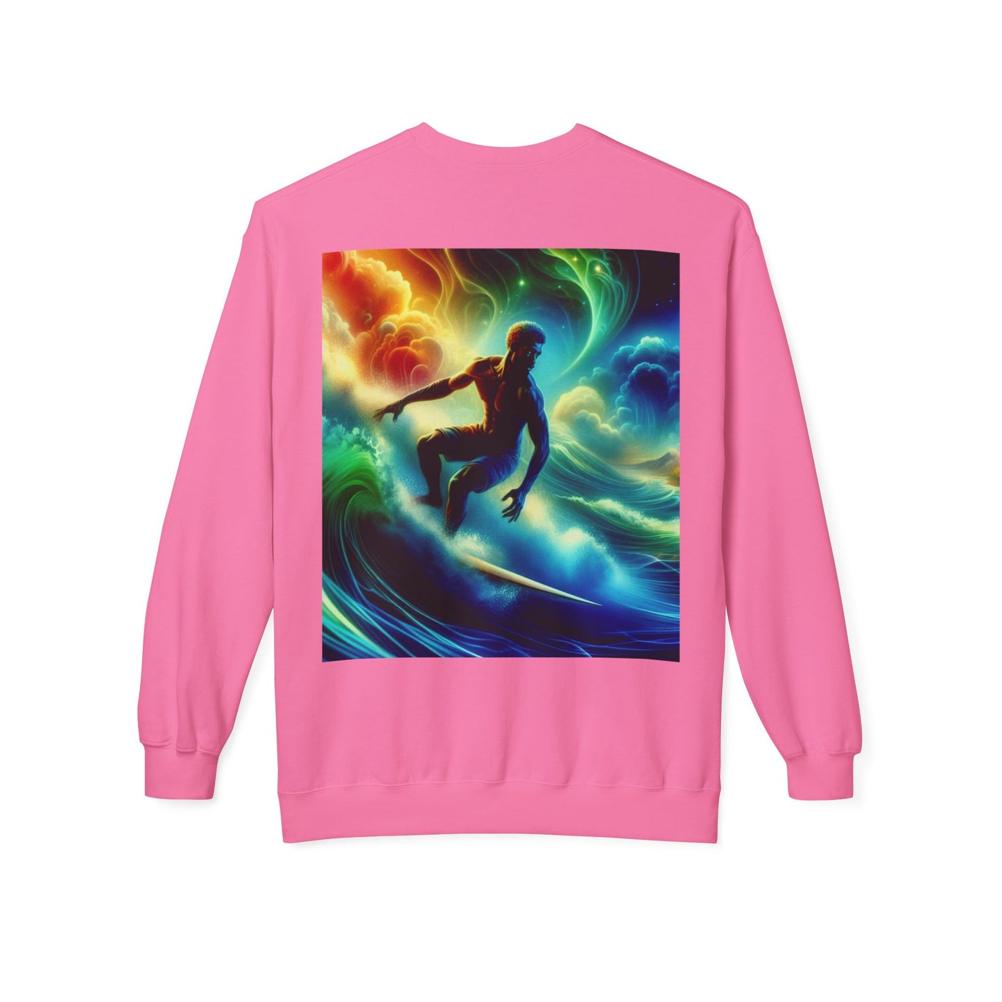 Juicy Clams Unisex Midweight Fleece Crewneck Sweatshirt (D038)