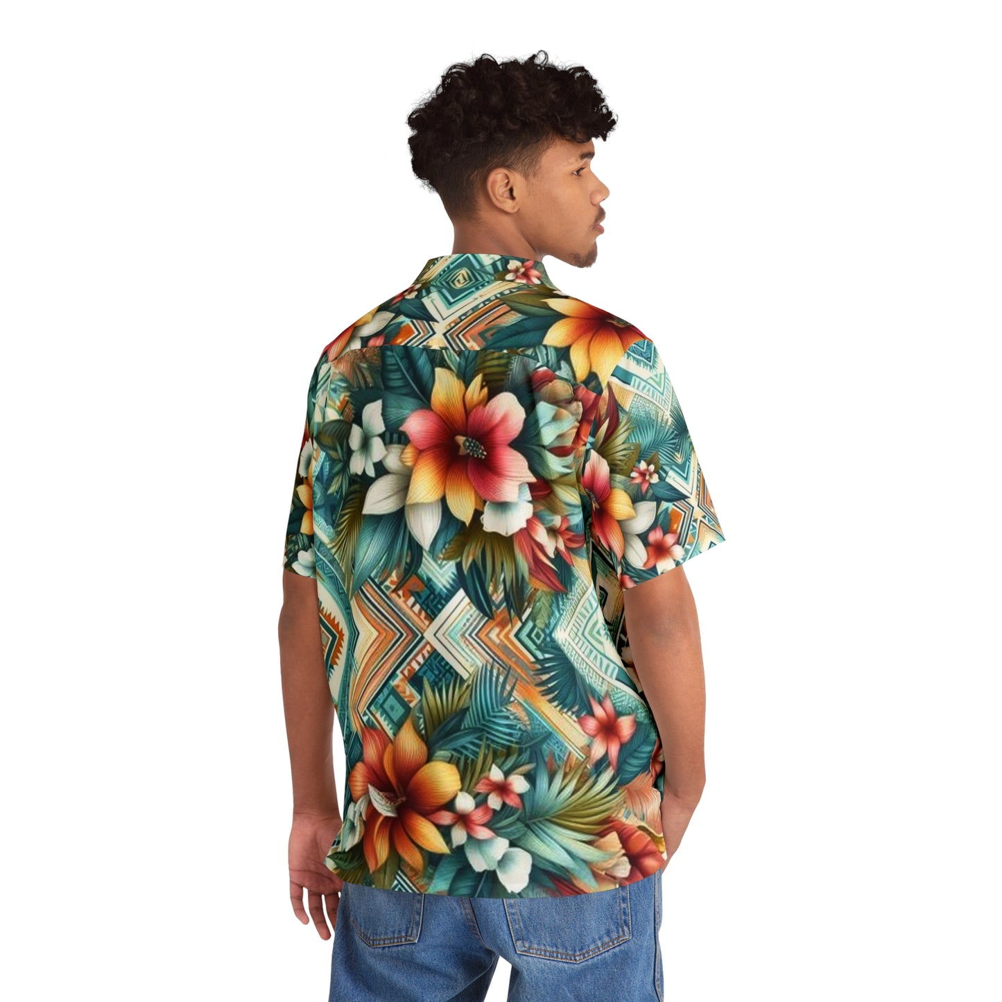 Juicy Clams Men's Hawaiian Shirt (1020)