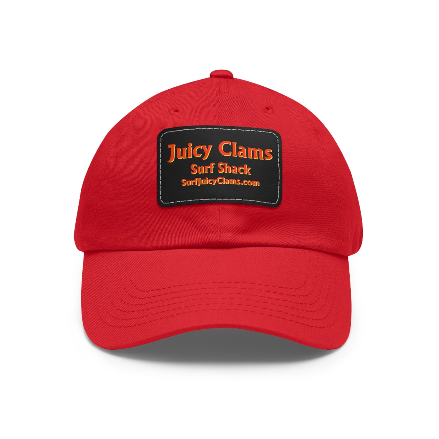 Juicy Clams Ball Cap with Black Patch