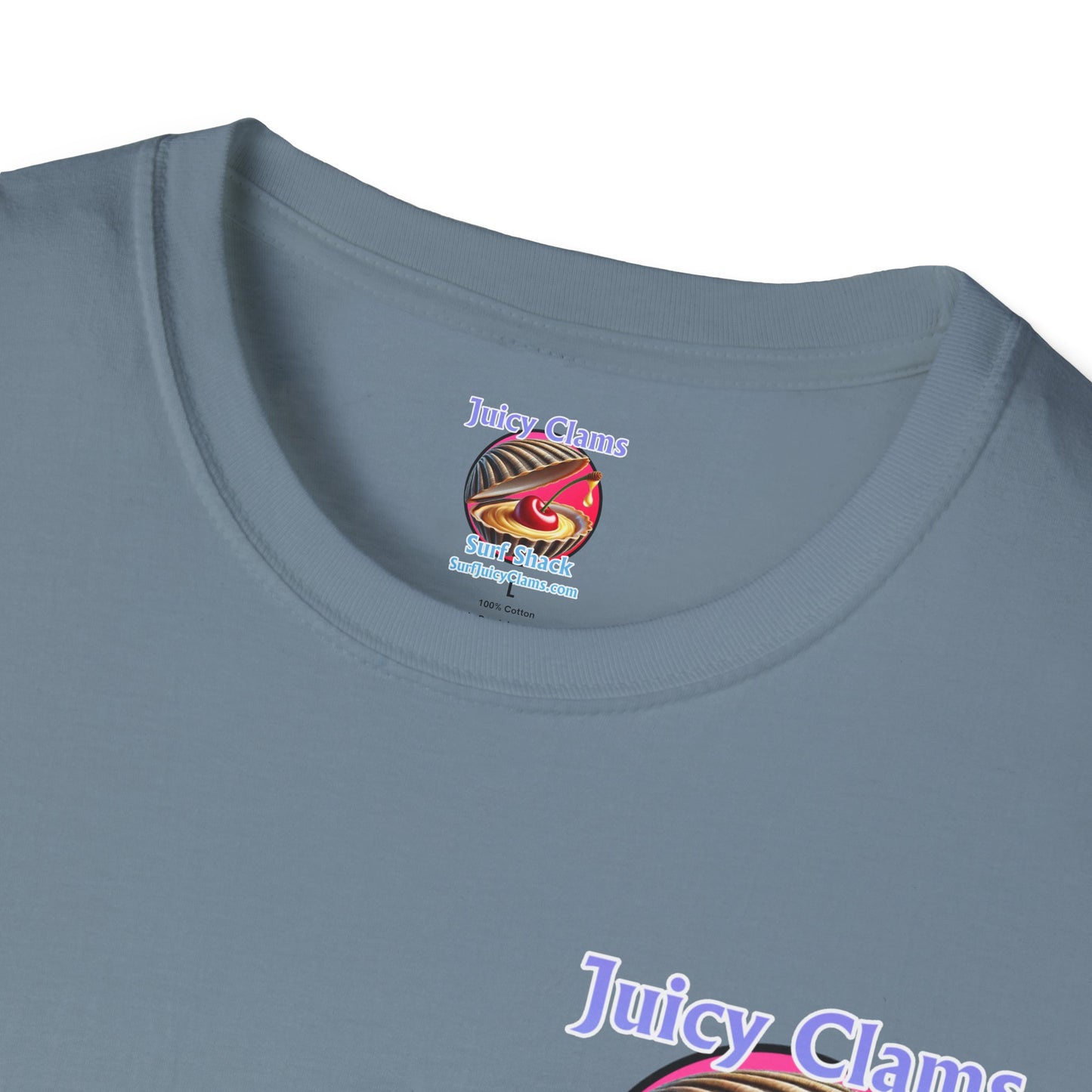 Juicy Clams Unisex Logo T-Shirt (A012)